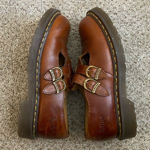 Dr Martens 8065 Mary Janes Vintage Brown